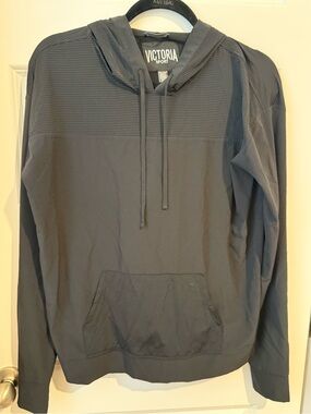 Sold Out Victoria's Secret Sport Black Hooded Pullover Sweatshirt
